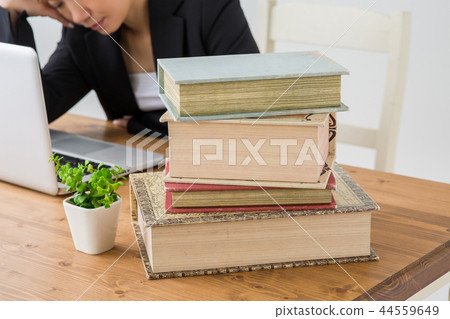 Tired of overtime work 44559649