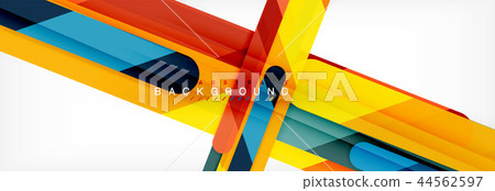 Abstract colorful lines, modern geometric... - Stock Illustration ...