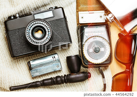 Accessories of the creative person. 44564292