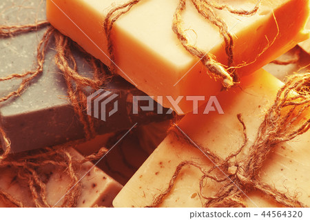 Organic handmade soap. Organic handmade soap. 44564320