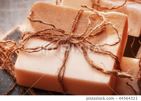 Organic handmade soap. Organic handmade soap. 44564321