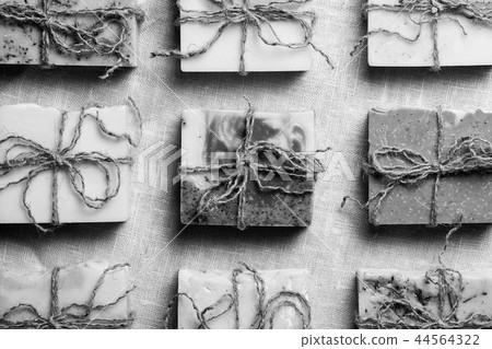 Organic handmade soap. Organic handmade soap. 44564322
