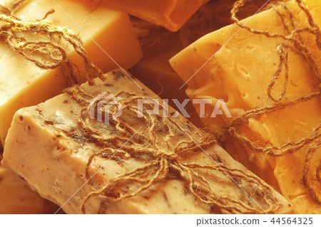 Organic handmade soap. Organic handmade soap. 44564325
