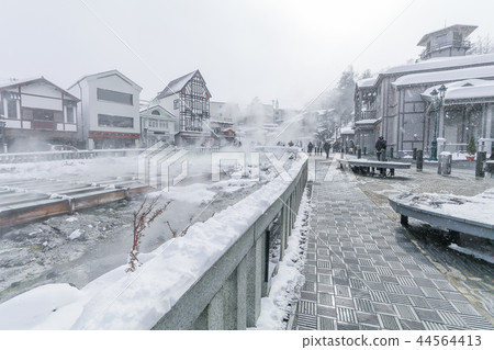 Kusatsu Onsen is a hot spring resort located  44564413