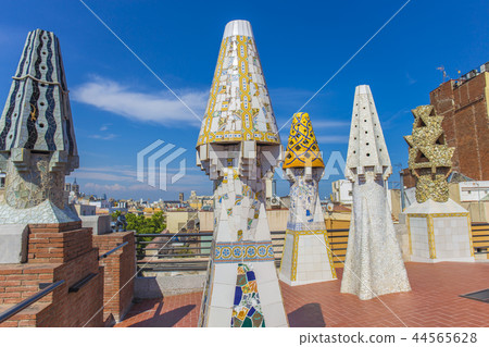 Guell House Rooftop Object Guell House Rooftop Object 44565628