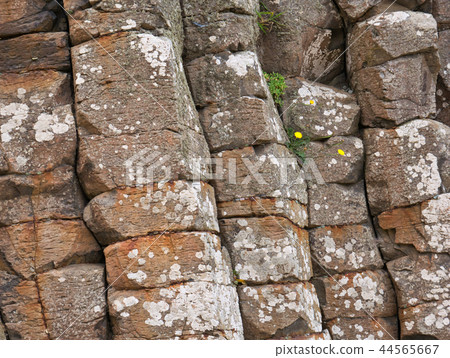 Angular stones on the coast of Northern Ireland Angular stones on the coast of Northern Ireland 44565667