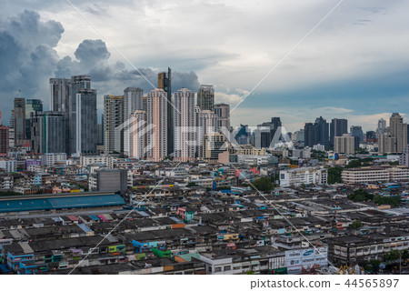 Cityscape with building in city of Bangkok Cityscape with building in city of Bangkok 44565897