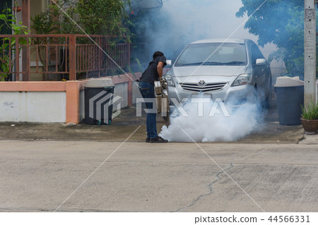 Fogging DDT spray mosquito kill for virus protect 44566331