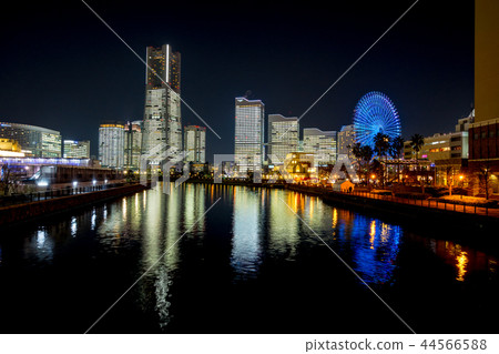 [Kanagawa] Yokohama at night 44566588