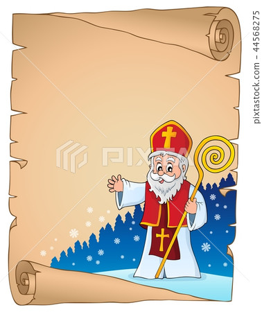 Saint Nicholas topic parchment 2 44568275