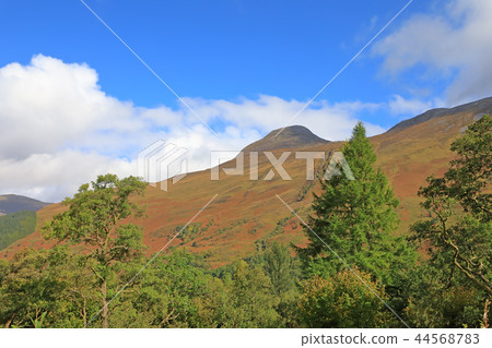 在Glencoe附近的風景在蘇格蘭 44568783