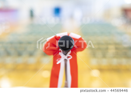 Microphone of the ceremony Microphone of the ceremony 44569446