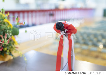 Microphone of the ceremony Microphone of the ceremony 44569449