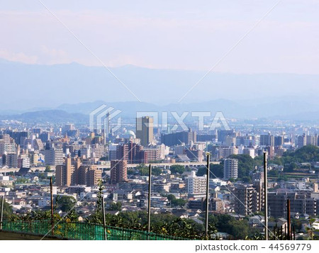 View from Mt. Kinutayama, Kumamoto City View from Mt. Kinutayama, Kumamoto City 44569779