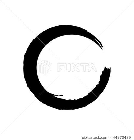 Zen circle isolated illustration - Stock Illustration [44570489] - PIXTA