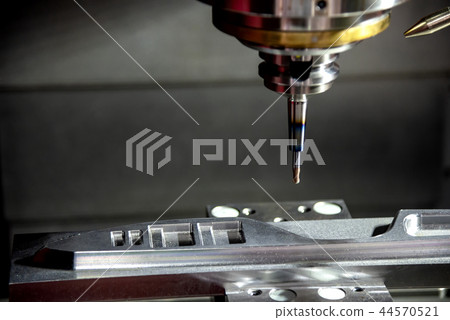 The CNC milling machine. The CNC milling machine. 44570521