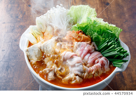 火鍋烹飪泡菜火鍋加熱 火鍋烹飪泡菜火鍋加熱 44570934