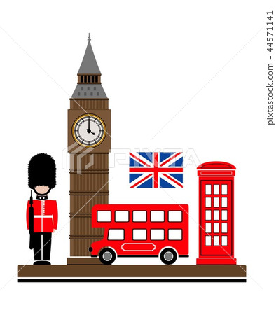 London city. Vector illustration 44571141