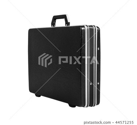 black suitcase isolated 44571255