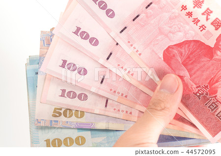 Dollar, Coin, Cash, money, NTD, TWD, Taiwan Coin 44572095