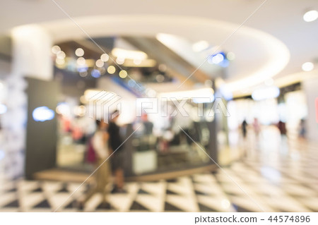 Abstract blur image of Department store. 44574896