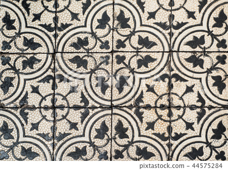 vintage ceramic tiles background 44575284