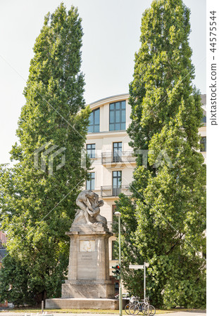 Rudolf Virchow monument in Berlin, Germany. 44575544