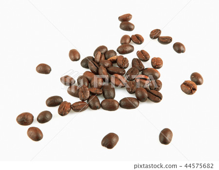Coffee beans isolated on white Coffee beans isolated on white 44575682