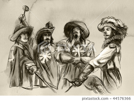 The Three Musketeers. 44576366