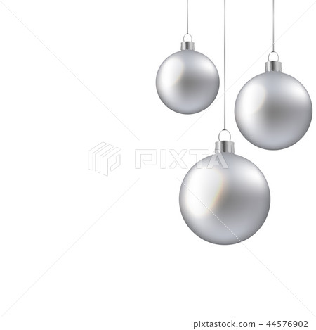 Christmas Balls Isolated - Stock Illustration [44576902] - PIXTA