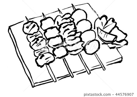 Brush painting 44576907