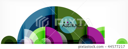 Abstract background bright circles geometric design Abstract background bright circles geometric design 44577217