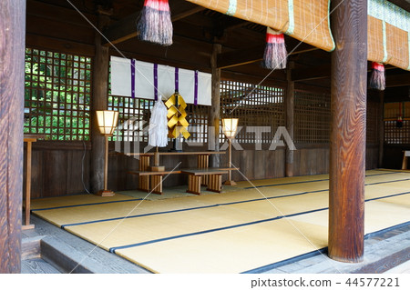 Su訪大社Shimosha Akimiya左右禮拜堂(左)Su訪郡下uma町 Su訪大社Shimosha Akimiya左右禮拜堂(左)Su訪郡下uma町 44577221
