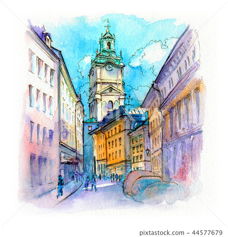 Church Storkyrkan in Stockholm, Sweden 44577679