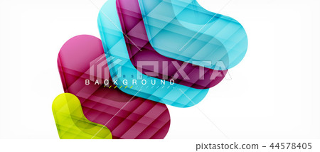 Shiny glossy arrows background 44578405
