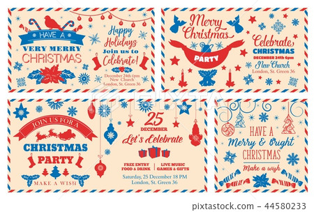 Letter for Santa, Christmas holidays mail 44580233