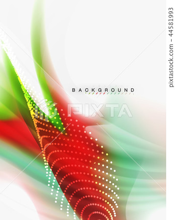 Background abstract - liquid colors wave flow 44581993