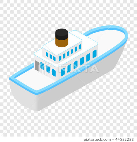 Cruise sea ship isometric 3d icon Cruise sea ship isometric 3d icon 44582288