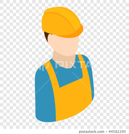Worker isometric 3d icon 44582295