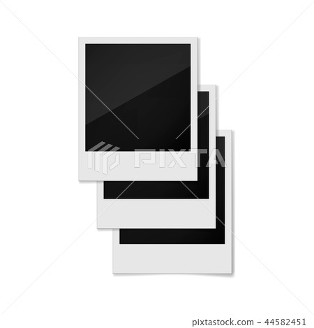 Photo frames on a white background Photo frames on a white background 44582451