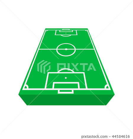 Football field cartoon icon Football field cartoon icon 44584616