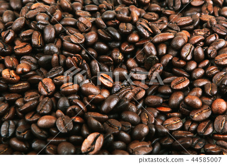 Full Frame Shot Of Coffee Beans 44585007