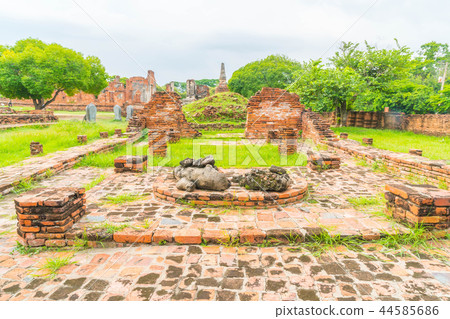 beautiful old architecture historic of Ayutthaya beautiful old architecture historic of Ayutthaya 44585686