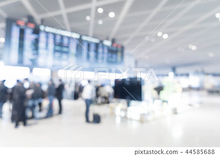 abstract blur in airport 44585688