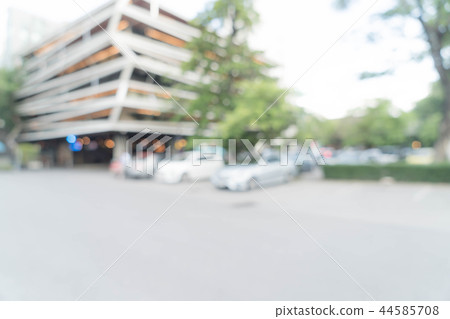 abstract blurred parking car abstract blurred parking car 44585708