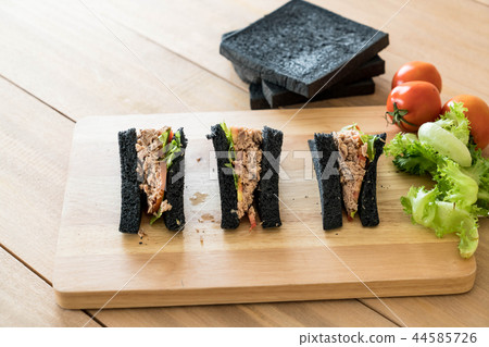tuna charcoal sandwich tuna charcoal sandwich 44585726