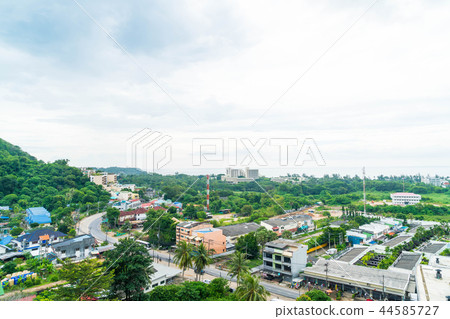 View from the roof on Phuket town View from the roof on Phuket town 44585727