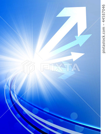 Business strong arrow Upward strong global map upwards 44587046