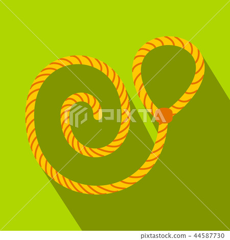 Lasso flat icon  44587730