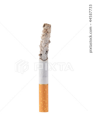 The a cigarette isolated on white background 44587733